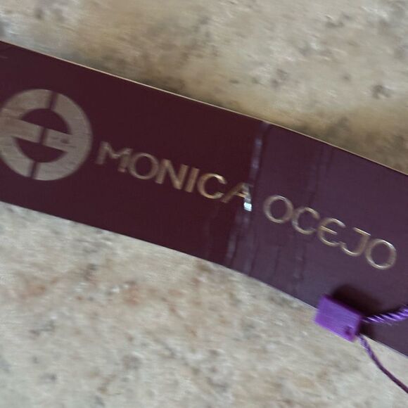 Monica Ocejo runway dress suit skirt beaded sequin new bottoms y2k beautiful y2k - Picture 2 of 8